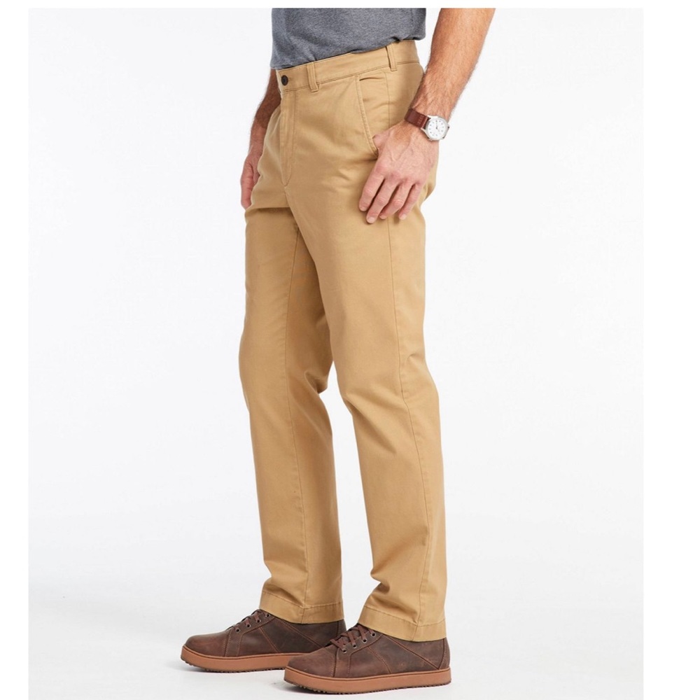 L.L. Bean khaki flannel lined men’s pants 30/34